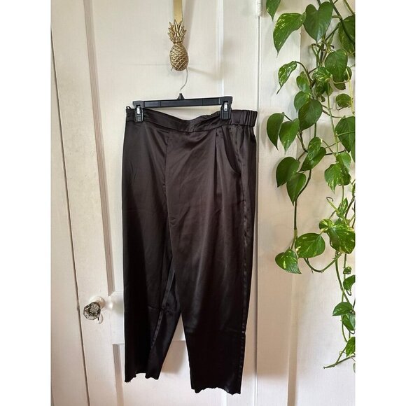 Women’s size 2x-large black silky pants - Picture 1 of 7